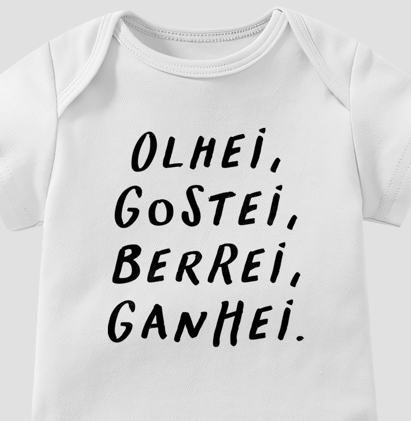 Berrei, Ganhei.