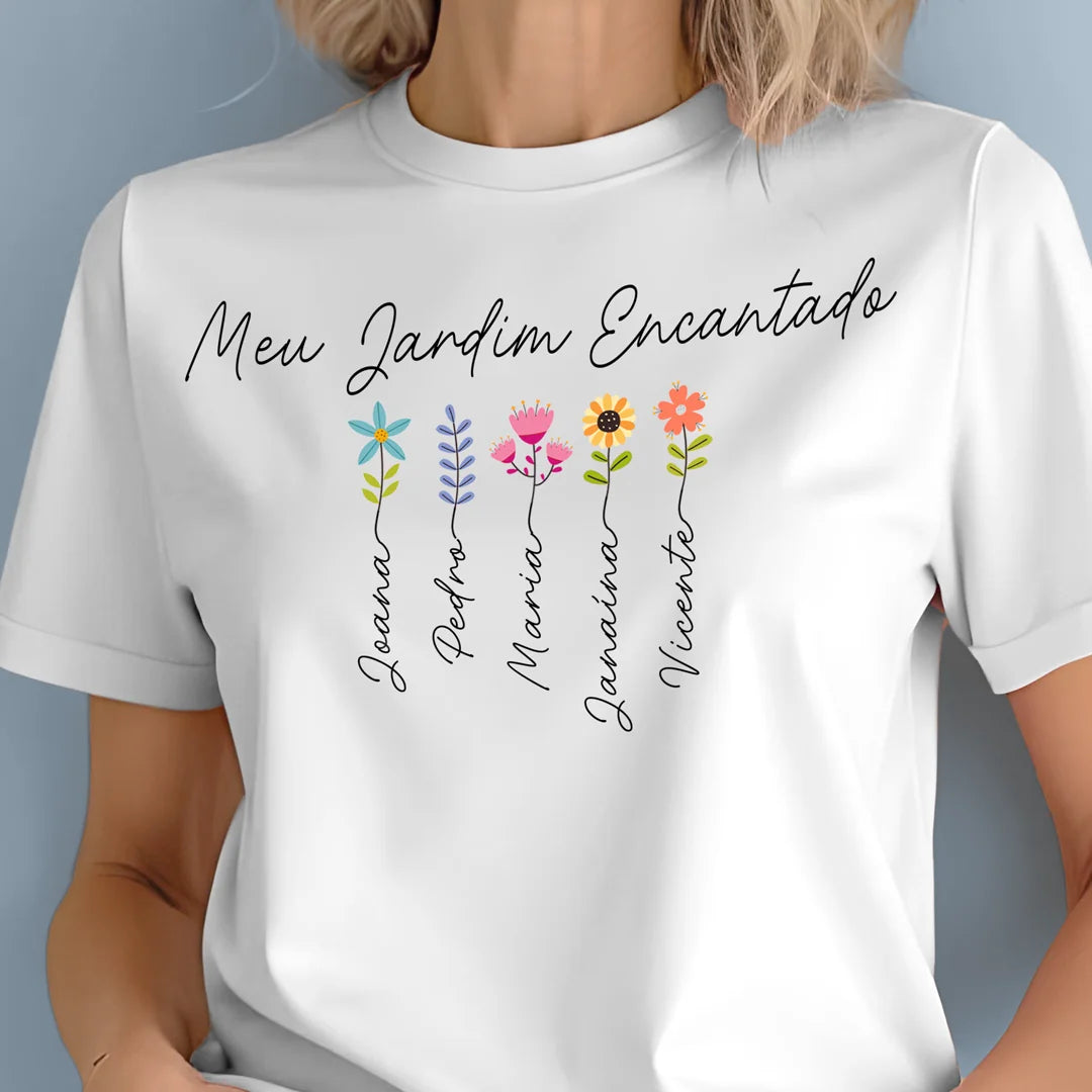 Camiseta Meu Jardim