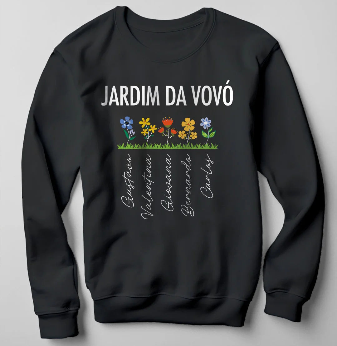 Moleton Personalizado JARDIM da VOVÓ