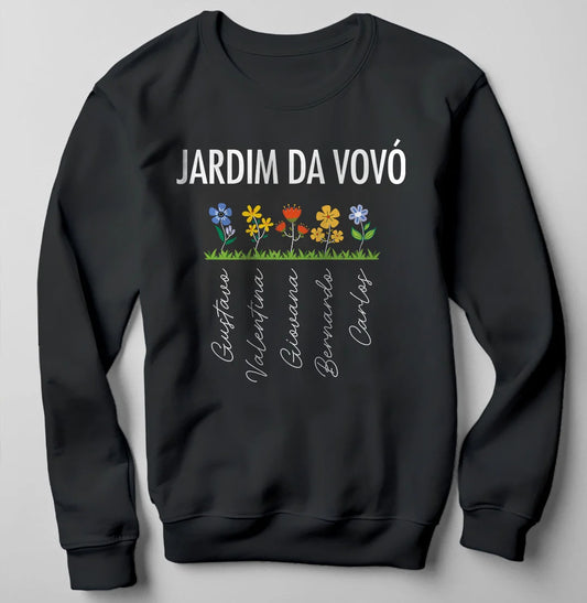 Moleton Personalizado JARDIM da VOVÓ
