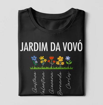 Camiseta Personalizada Jardim da Vovó - UNNI camisetas