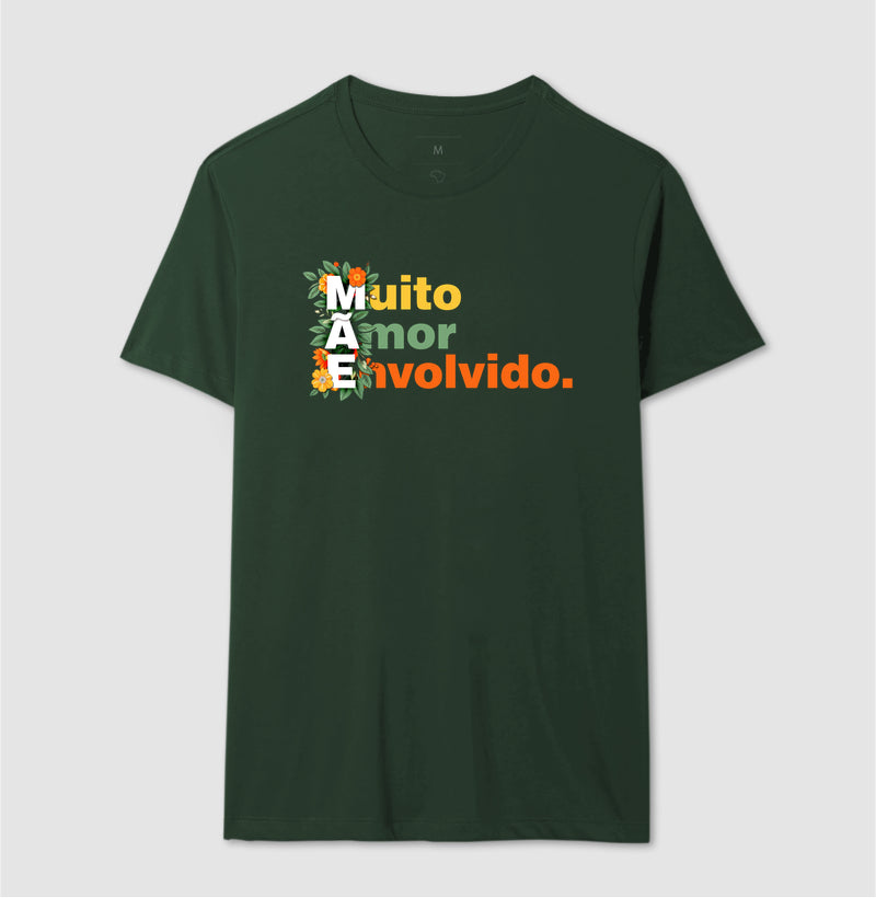 Camiseta MÃE - Muito Amor Envolvido