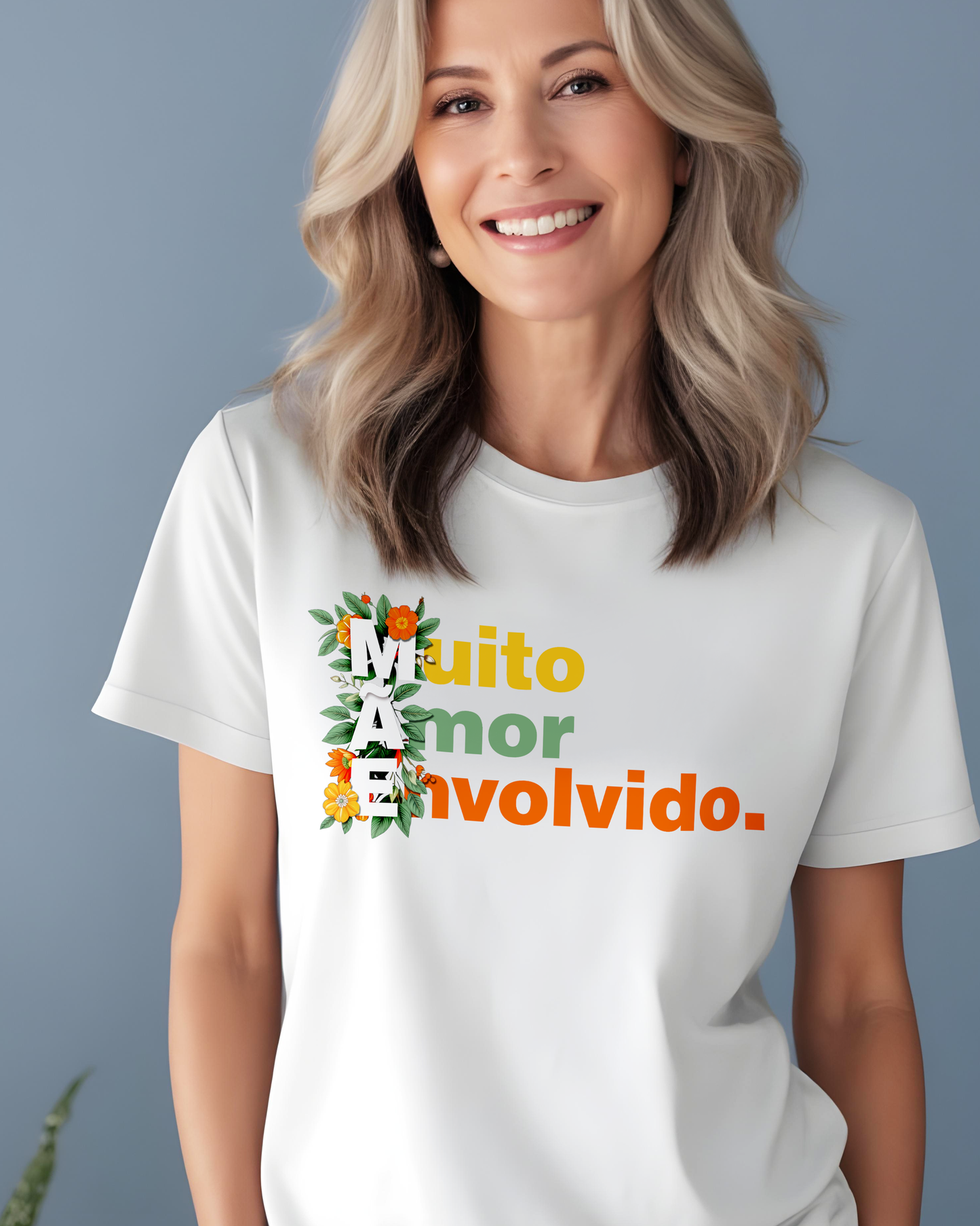 Camiseta MÃE - Muito Amor Envolvido
