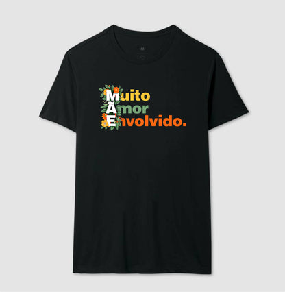 Camiseta MÃE - Muito Amor Envolvido