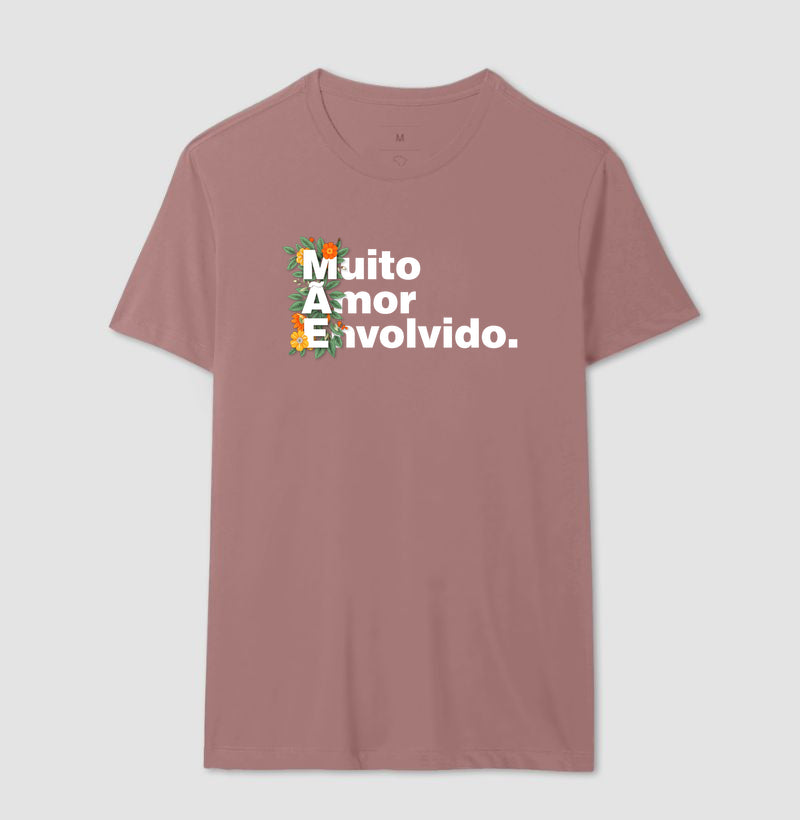 Camiseta MÃE - Muito Amor Envolvido